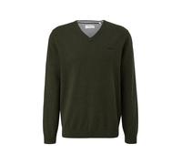 s.Oliver Strickpullover 2143174 mit Logostickerei oliv XXL