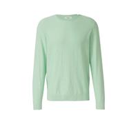s.Oliver Strickpullover mit Flammgarnstruktur und Rollkante
