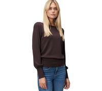 Strickpullover ZERO "Damen langarm", Damen, Gr. 38, chocolate plum, Strick, Obermaterial: 80% Viskose, 20% Polyester. Füllung:, unifarben, Basic, figurumspielend normal, U-Boot-Ausschnitt, weit Bündch