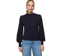 Zero Pullover Hydrangea mit hohem Kragen Größe 36