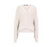 zero Damen Strickjacke mit Pailletten M, CreamBeige