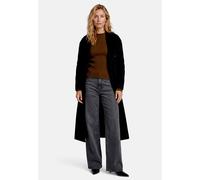 Strickpullover ZERO "Damen mit Stehkragen", Damen, Gr. 42, braun (monk's robe), Rippware, Obermaterial: 80% Viskose, 20% Polyamid, Strukturmuster, Basic, figurbetont normal, Pullover Strickpullover, G