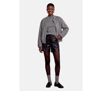 Strickpullover ZERO "Damen mit Stehkragen", Damen, Gr. 42, grau (true grau melange), Strick, Obermaterial: 40% Viskose, 30% Polyamid, 25% Polyester, 5% Kaschmir, Basic, figurbetont normal, Pullover St