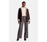 Strickpullover ZERO "Damen mit Stehkragen", Damen, Gr. XL, beige (cream), Strick, Obermaterial: 65% Polyacryl, 20% Polyamid, 15% Wolle, unifarben, oversize normal, Pullover Strickpullover, Gerippt (20