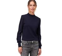 Strickpullover ZERO "Damen mit transparenten Ärmeln", Damen, Gr. 34, hydrangea, Strick, Obermaterial: 72% Viskose, 28% Polyester, unifarben, figurbetont lang, weit Bündchen, Pullover Strickpullover, w