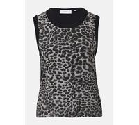 Strickpullunder schwarz|grau 40