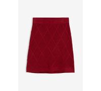 Strickrock aus Zopfstrick 52/54 (XXL)