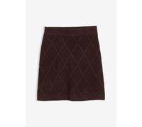 Strickrock aus Zopfstrick 56/58 (3XL)