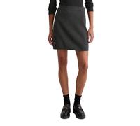 Strickrock MARC O'POLO "aus reiner Merinowolle", Damen, Gr. 38, dunkelgrau melange, Obermaterial: 100% Schurwolle, unifarben, skinny fit kurz, Röcke (66062910-38) dunkelgrau melange