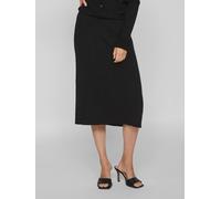 Strickrock VILA "VICOMFY A-LINE KNIT SKIRT- NOOS" Gr. S (36), schwarz (black) Damen Röcke (26262319-S) black