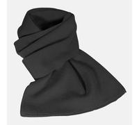 Strickschal aus 100% Schurwolle - Merino - schwarz schwarz