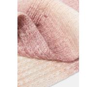 Strickschal aus Wolle mit Glitzergarn pink|beige ONESIZE