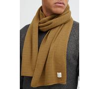 Strickschal BLEND "BHScar", Herren, Gr. onesize, braun (bronze braun), Kunstfaser, unifarben, Basic, Modetücher, Schal mit Logobadge (92834407-0) bronze braun