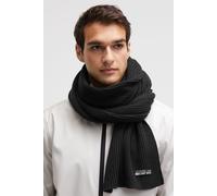 Strickschal CAMP DAVID, Damen, schwarz, Material: 100% Baumwolle, Modetücher (66901008-0) schwarz