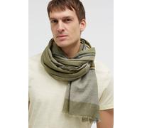 Strickschal CAMP DAVID, Herren, grün (khaki), Material: 100% Baumwolle, Modetücher (67773749-0) khaki