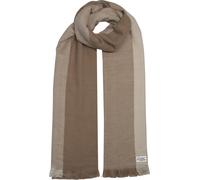 Strickschal CHILLOUTS "Gaia Scarf", Damen, beige, Web, Kunstfaser, Modetücher, tragbar als Schal oder Stola, Größe: 180 x 70 cm (88907169-0) beige