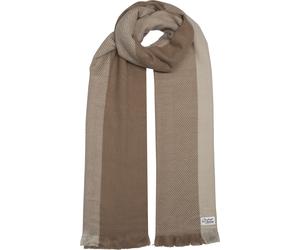 Strickschal CHILLOUTS "Gaia Scarf", Damen, beige, Web, Kunstfaser, Modetücher, tragbar als Schal oder Stola, Größe: 180 x 70 cm (88907169-0) beige