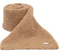 Strickschal CHILLOUTS "Graham Scarf", Damen, braun (camel), Feinstrick, Materialmix, unifarben, Modetücher, mit optimalem Tragekomfort (99832808-0) camel