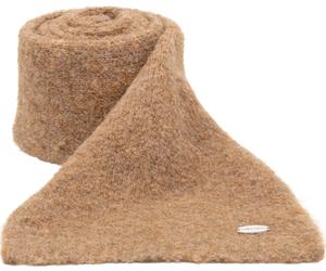 Strickschal CHILLOUTS "Graham Scarf", Damen, braun (camel), Feinstrick, Materialmix, unifarben, Modetücher, mit optimalem Tragekomfort (99832808-0) camel