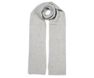 Strickschal CINQUE "ALEXIO", Herren, silber, Obermaterial: 80% Baumwolle, 16% Polyamid, 4% Elasthan, Modetücher, aus kuschelweichem Materialmix, ohne Fransen (87394643-0) silber