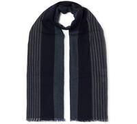 Strickschal CINQUE "ARTHUR", Herren, grau, Obermaterial: 50% Polyacryl, 38% Modal, 8% Wolle, 4% Alpaka, Modetücher, aus weichem Material mit Längssteifen, made in Italy (74370365-0) grau