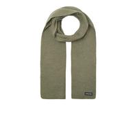 Strickschal JACK & JONES "JACDNA KNIT SCARF NOOS", Damen, grün (dusty olive), Strick, Kunstfaser, unifarben, modisch, Modetücher (16827241-0) dusty olive