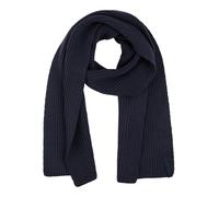 Strickschal JOOP JEANS "Lucifer", Damen, dunkelblau, Strick, Viskosemischung, unifarben, Modetücher, aus Strukturstrick (31117949-0) dunkelblau