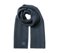 Strickschal JOOP JEANS "Lucifo", Herren, blau (dunkelblau), Strick, Viskosemischung, unifarben, Modetücher, passt zur Mütze Lucifo (35902027-0) dunkelblau