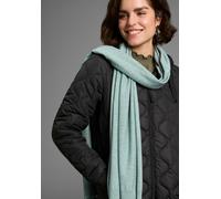 Strickschal LAURA SCOTT, Damen, grün melange, Feinstrick, Viskosemischung, meliert, unifarben, Modetücher, in Maxi-Größe mit modischen Rippenabschlüssen - NEW (75716351-0) grün melange