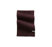 Strickschal MARC O'POLO "aus Bio-Baumwoll-Mix", Damen, braun (schwarz cherry), Obermaterial: 74% Baumwolle, 26% Polyester, unifarben, Modetücher (12388163-0) schwarz cherry