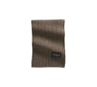 Strickschal MARC O'POLO "aus weicher Yakwolle und Schurwolle", Herren, schwarz nickle, Modetücher (94413252-0) schwarz nickle