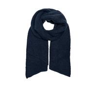 Strickschal ONLY "ONLMERLE LIFE KNITTED SCARF NOOS", Damen, naval academy, Strick, Kunstfaser, unifarben, Modetücher (93435539-0) naval academy