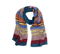 Strickschal "Paul", Damen, multi, Polyacryl, COLLEZIONE ALESSANDRO, gestreift, Basic, Modetücher, mit stylischen Farben, Made in Italy (78291756-0) multi