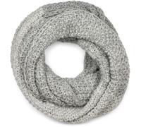 Strickschal STYLEBREAKER "2-Farbiges Ombré Strick Loop", Damen, grau (hellgrau, grau), Obermaterial: 85% Polyacryl PAN. 15% Polyamid PA., Modisch, Modetücher (75724361-0) hellgrau, grau