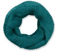 Strickschal STYLEBREAKER "Feinstrick Loop mit Patentmuster", Damen, blau (petrol), Obermaterial: 100% Viskose CV., Modisch, Modetücher (25739816-0) petrol