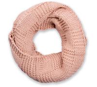 Strickschal STYLEBREAKER "Feinstrick Loop mit Patentmuster", Damen, rosa (altrose), Obermaterial: 100% Viskose CV., Modisch, Modetücher (50024627-0) altrose