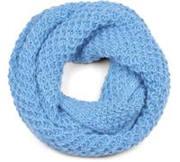 Strickschal STYLEBREAKER "Grobstrick Loop Schal", Damen, blau (hellblau), Obermaterial: 10% Viskose CV. 80% Polyacryl PAN. 10% Wolle WO., Modisch, Modetücher (56061159-0) hellblau