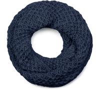 Strickschal STYLEBREAKER "Grobstrick Loop Schal", Damen, blau, Obermaterial: 10% Viskose CV. 80% Polyacryl PAN. 10% Wolle WO., Modisch, Modetücher (41373611-0) blau