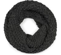 Strickschal STYLEBREAKER "Grobstrick Loop Schal", Damen, grau (dunkelgrau), Obermaterial: 10% Viskose CV. 80% Polyacryl PAN. 10% Wolle WO., Modisch, Modetücher (86108317-0) dunkelgrau