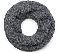 Strickschal STYLEBREAKER "Grobstrick Loop Schal", Damen, grau, Obermaterial: 10% Viskose CV. 80% Polyacryl PAN. 10% Wolle WO., Modisch, Modetücher (30521259-0) grau