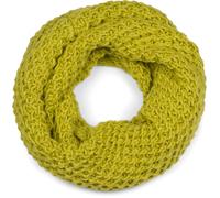 Strickschal STYLEBREAKER "Grobstrick Loop Schal", Damen, grün (limettengrün), Obermaterial: 10% Viskose CV. 80% Polyacryl PAN. 10% Wolle WO., Modisch, Modetücher (47286324-0) limettengrün