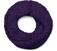 Strickschal STYLEBREAKER "Grobstrick Loop Schal", Damen, lila (violett), Obermaterial: 10% Viskose CV. 80% Polyacryl PAN. 10% Wolle WO., Modisch, Modetücher (46651339-0) violett