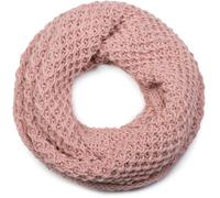 Strickschal STYLEBREAKER "Grobstrick Loop Schal", Damen, rosa (altrose), Obermaterial: 10% Viskose CV. 80% Polyacryl PAN. 10% Wolle WO., Modisch, Modetücher (14757559-0) altrose