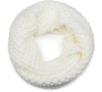Strickschal STYLEBREAKER "Grobstrick Loop Schal", Damen, weiß (creme), Obermaterial: 10% Viskose CV. 80% Polyacryl PAN. 10% Wolle WO., Modisch, Modetücher (81125526-0) creme