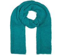 Strickschal STYLEBREAKER "Langer Strick Schal mit Wellen Strickmuster", Damen, blau (türkisgrün), Obermaterial: 100% Polyacryl PAN., Modisch, Modetücher (22768315-0) türkisgrün