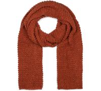 Strickschal STYLEBREAKER "Langer Strick Schal mit Wellen Strickmuster", Damen, braun (rehbraun), Obermaterial: 100% Polyacryl PAN., Modisch, Modetücher (68204212-0) rehbraun