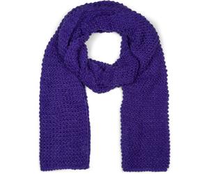Strickschal STYLEBREAKER "Langer Strick Schal mit Wellen Strickmuster", Damen, lila (violett), Obermaterial: 100% Polyacryl PAN., Modisch, Modetücher (12911363-0) violett
