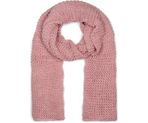 Strickschal STYLEBREAKER "Langer Strick Schal mit Wellen Strickmuster", Damen, rosa (altrose), Obermaterial: 100% Polyacryl PAN., Modisch, Modetücher (78920349-0) altrose