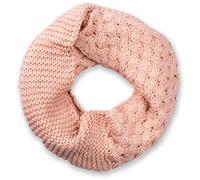Strickschal STYLEBREAKER "Strick Loop mit Mustermix", Damen, rosa (altrose), Obermaterial: 100% Viskose CV., Modisch, Modetücher (88420367-0) altrose