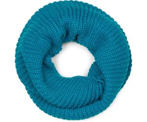 Strickschal STYLEBREAKER "Unifarbener Feinstrick Loop", Damen, blau (petrol), Obermaterial: 100% Polyacryl PAN., Modisch, Modetücher (59695121-0) petrol